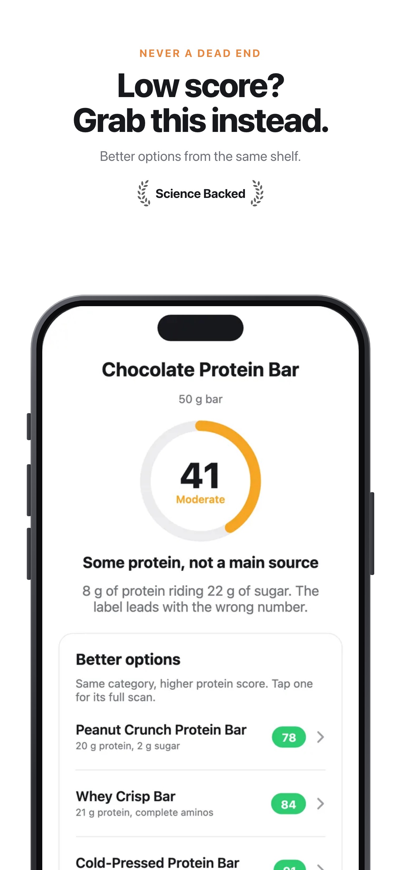 Screenshot 3 of ProScan: AI Protein Scanner