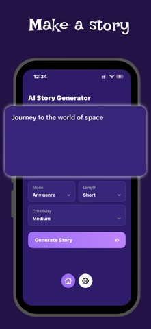 AI Story Generator: Book AI screenshot