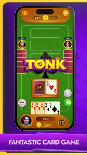 Tonk - Classic Card Game screenshot 1