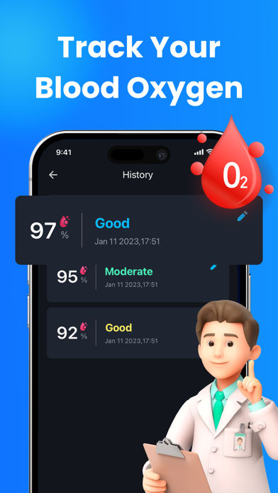 Blood Tracker Pressure Screenshot