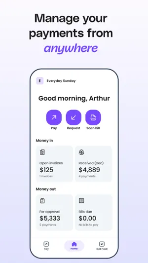 Melio Business Payments screenshot 1