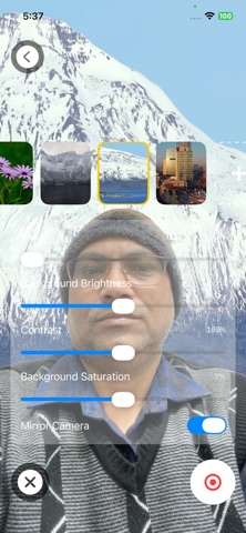 Video Background Recorder screenshot