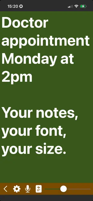 Big Note. screenshot 1