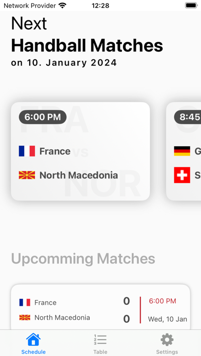 Handball Scores Live