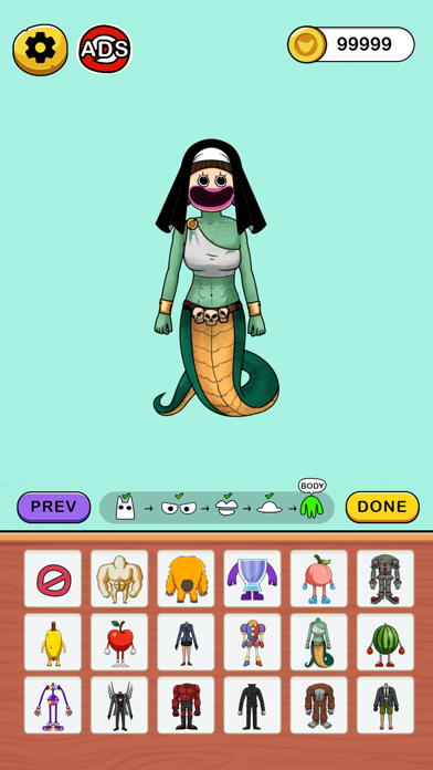 Couple Mix Monster: Makeover Screenshot