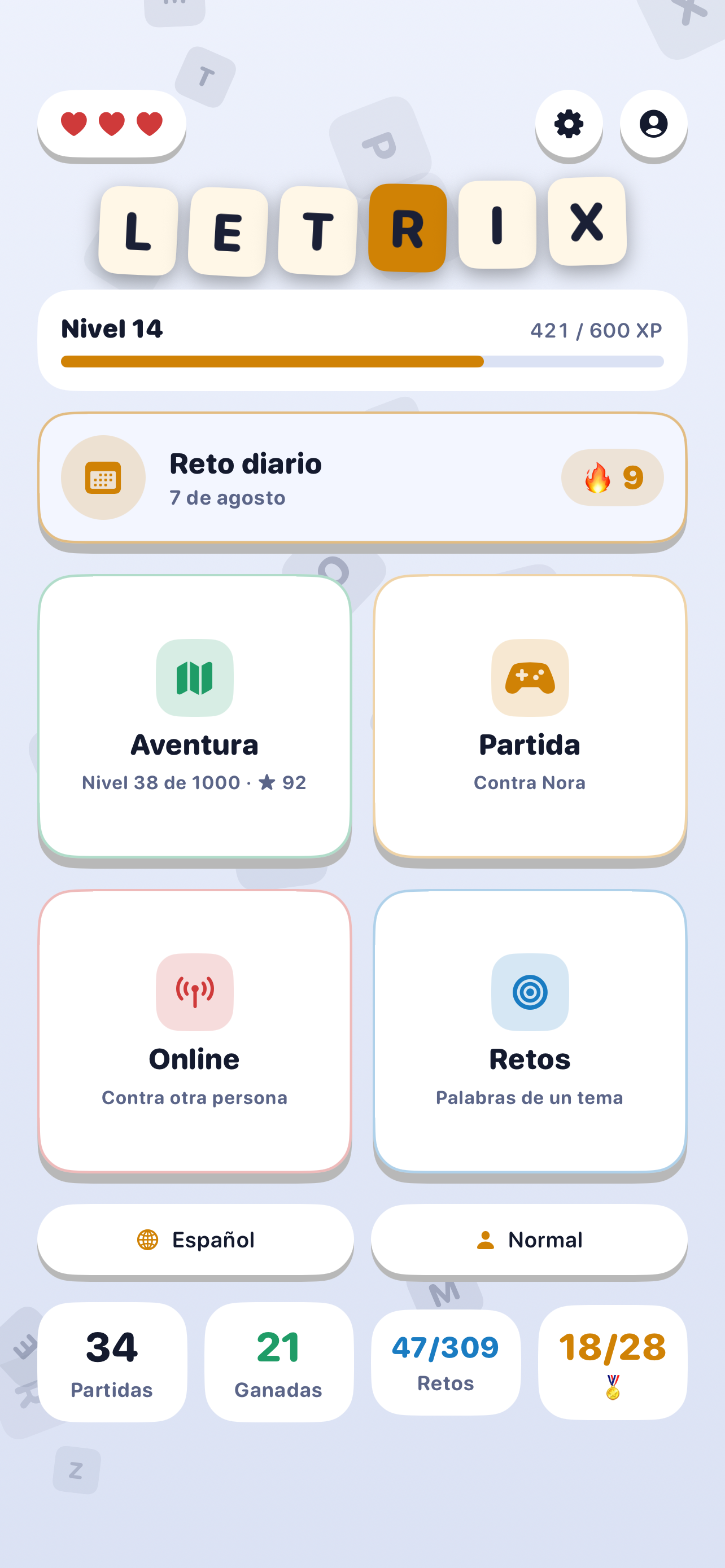 Letrix: Slide the Letters screenshot 7