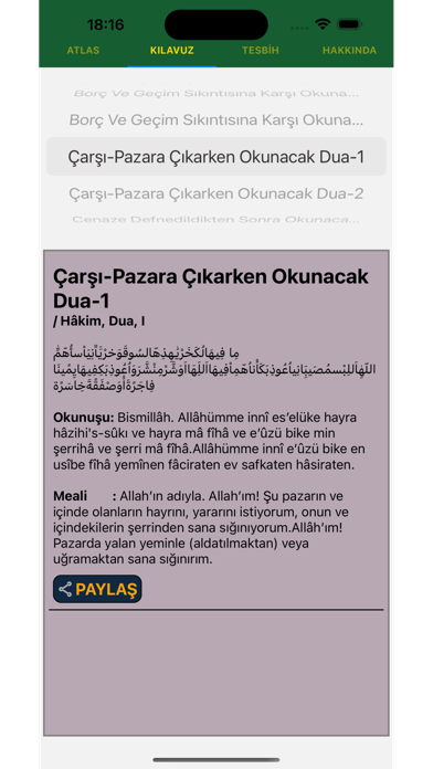Dua Atlası Screenshot