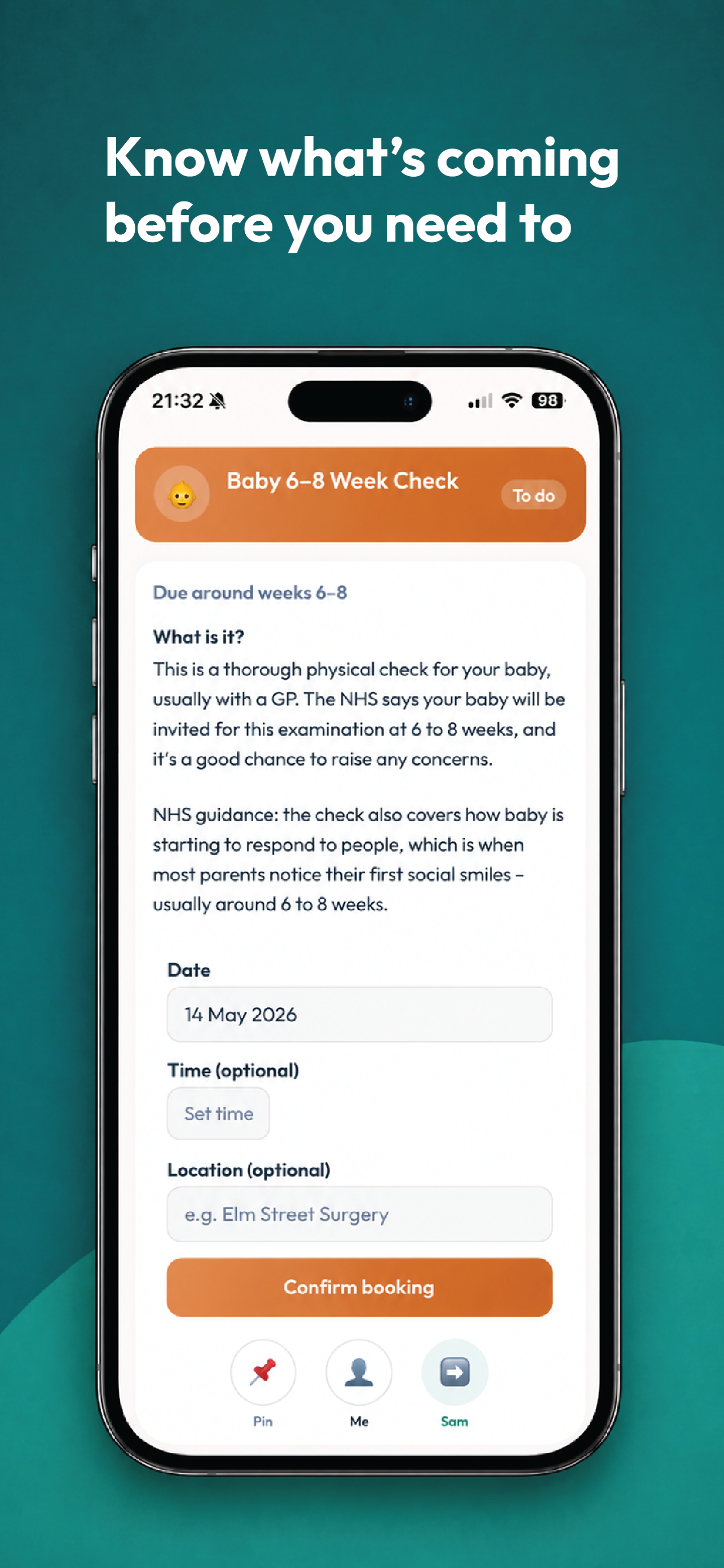 ParentPA: Pregnancy Planner screenshot 3