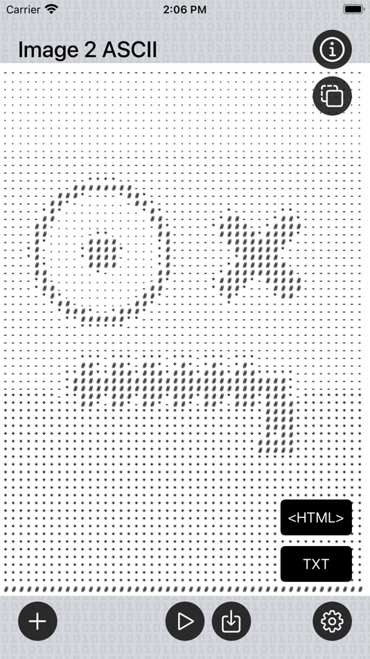 #7. Image 2 ASCII Art (iOS) 由: Heng Jia Liang