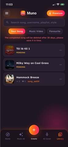 Muno: Make Music Alive Screenshot 4 of 4