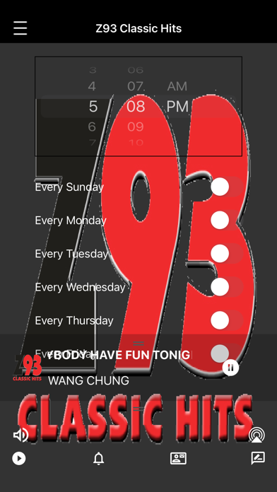 Z93 CLASSIC HITS iPhone screenshot 4 - Entertainment app