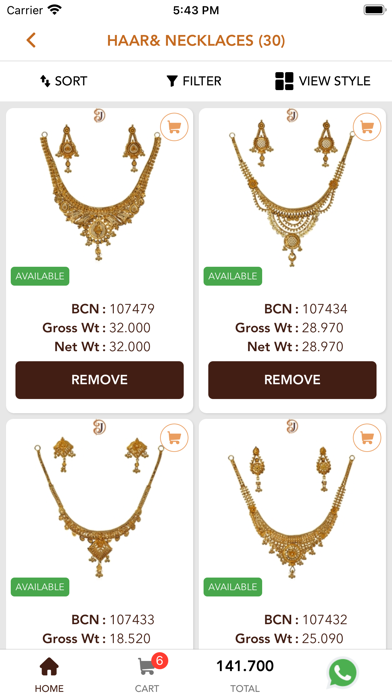Dharmesh Jewellers Screenshot