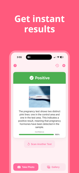 Pregnancy Test Checker: Linify Screenshot 3 of 5
