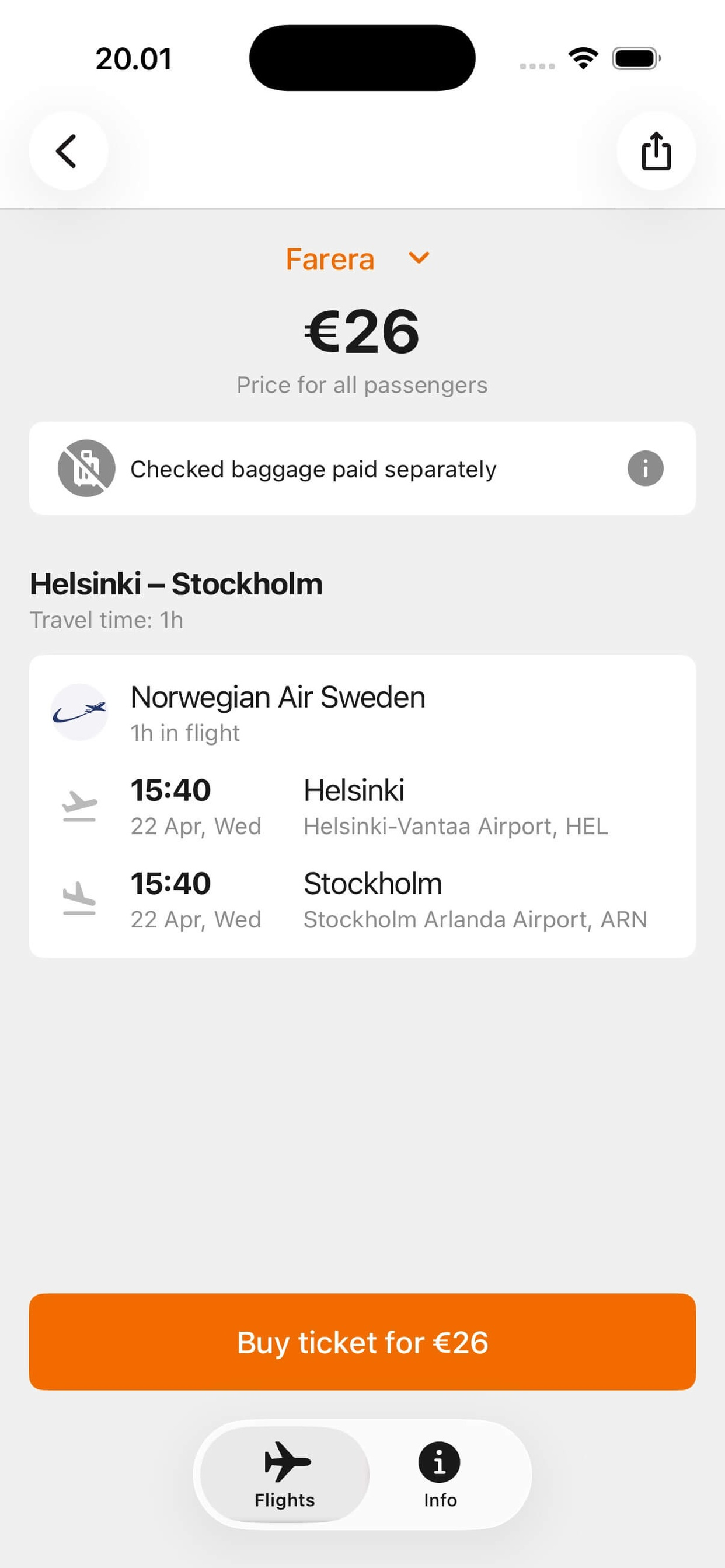 Flights Booking Αρρ screenshot 5