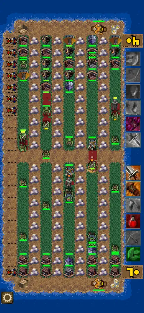 Orc Genocide 像素风塔防游戏 应用截图