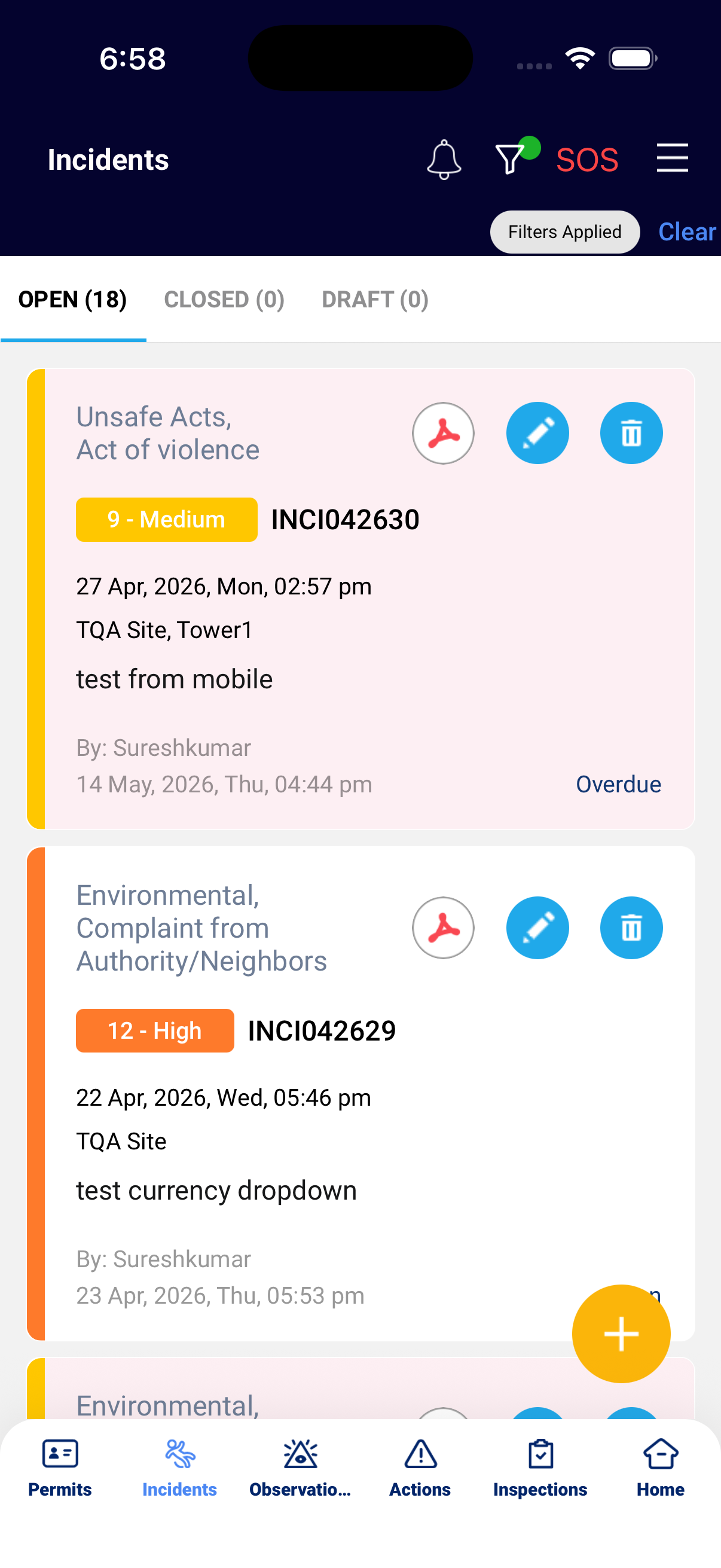 Mabanee Safety screenshot 4