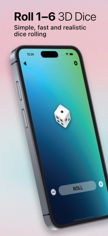 3D Dice Roller Screenshot 1 of 6