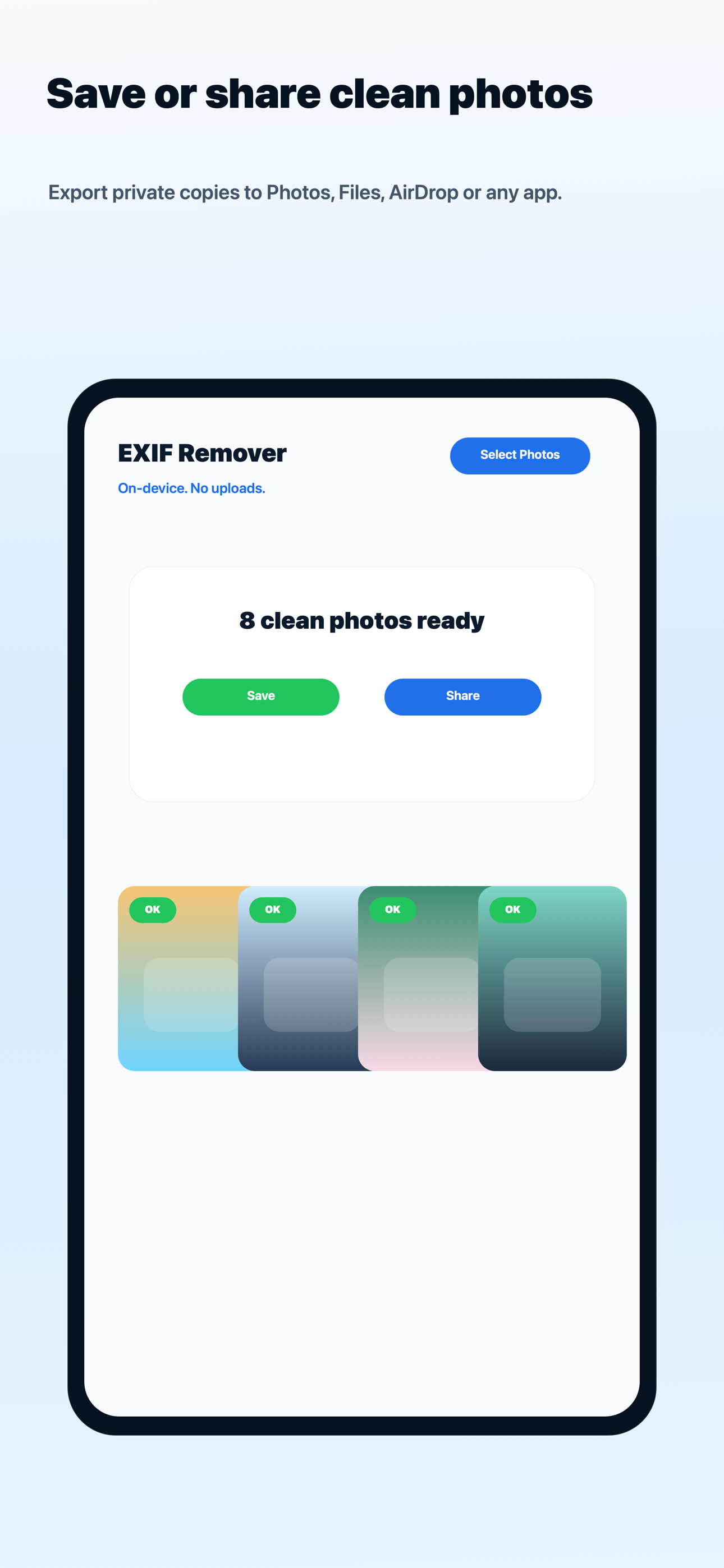 Photo Metadata Remover
