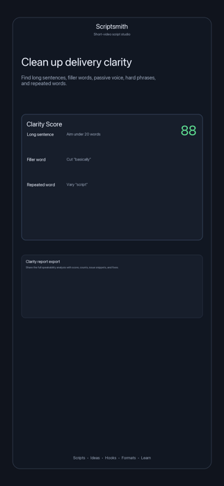 Script Smith Screenshot 3 of 5