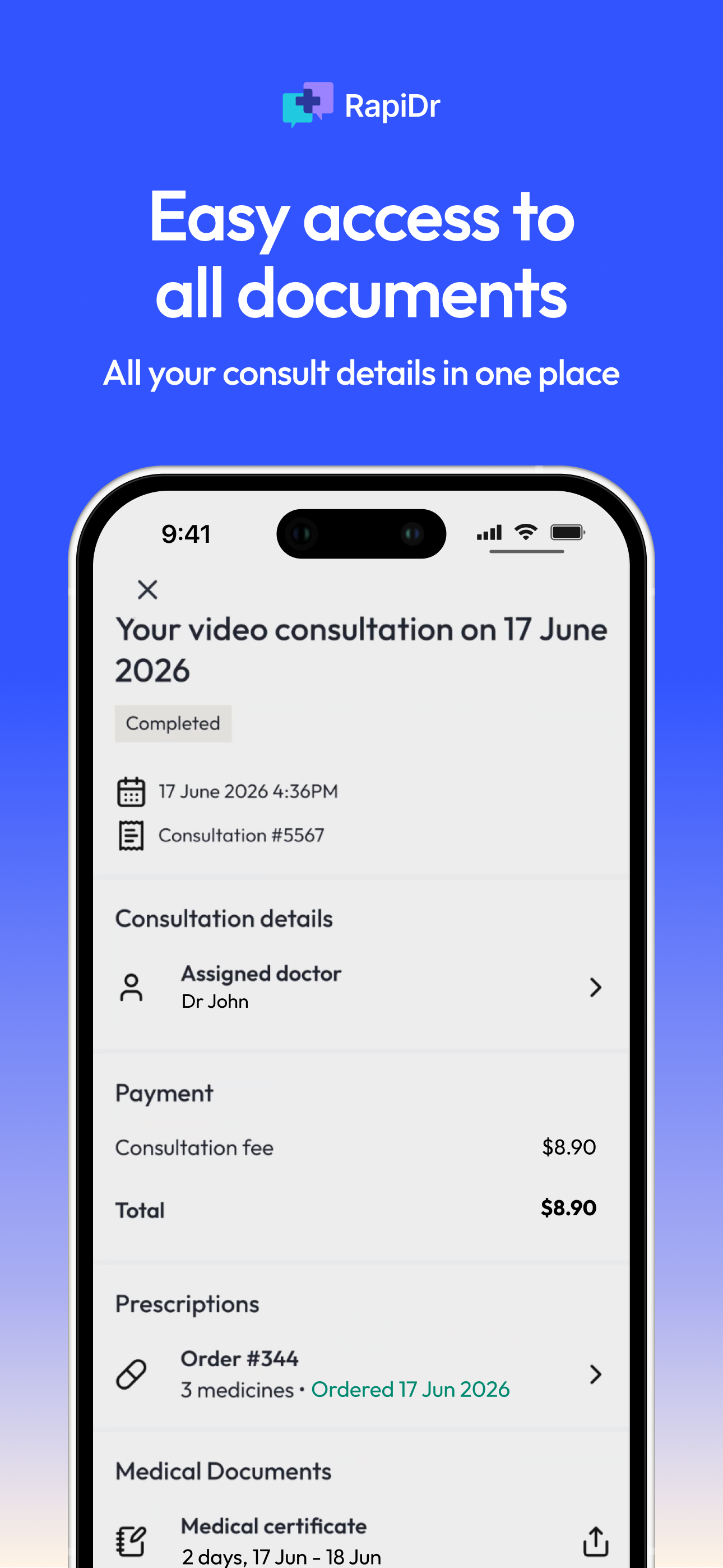RapiDr screenshot 3