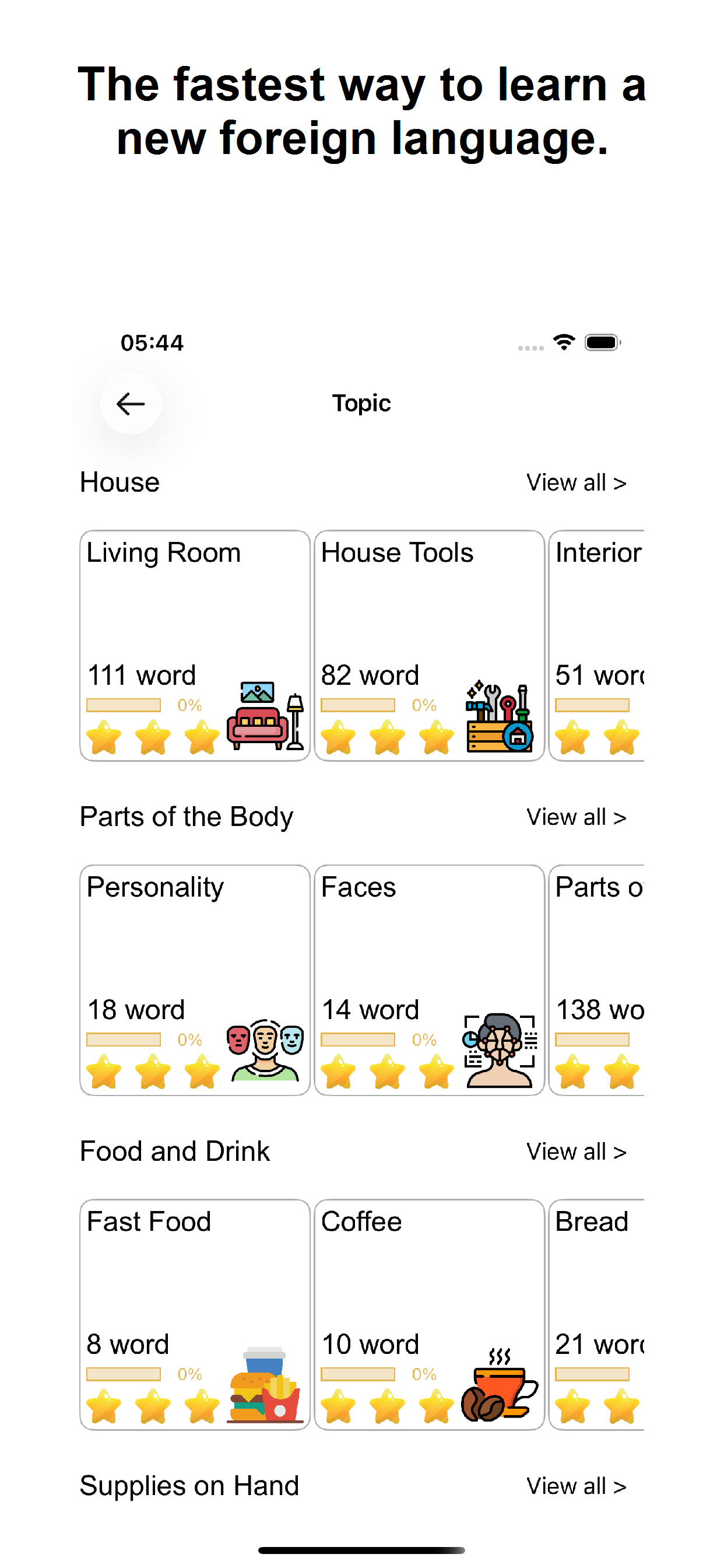 French 90.000 Words & Pictures