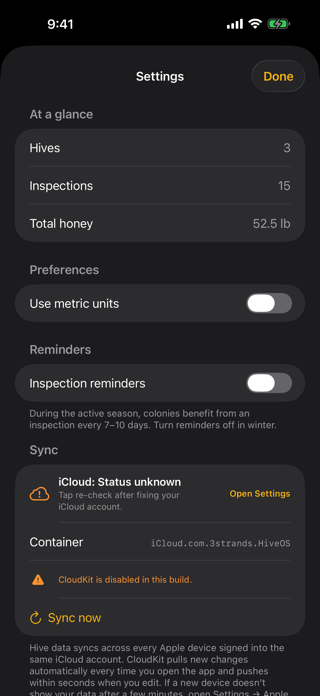 ApiaryOS Screenshot 5 of 9