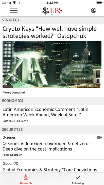 UBS Neo