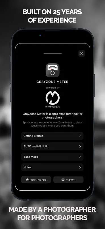 GrayZone - Light Meter screenshot 5 of 6