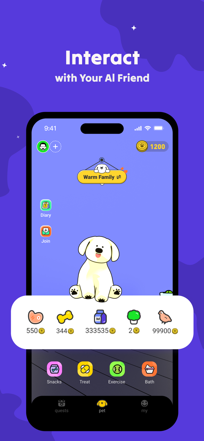 Nuzzle - AI Warm Virtual Pets