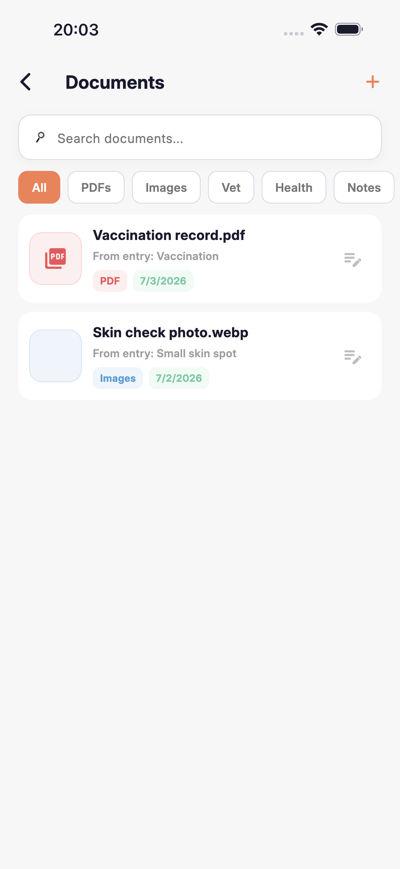 MeowMemo - Cat Food & Journal screenshot 6