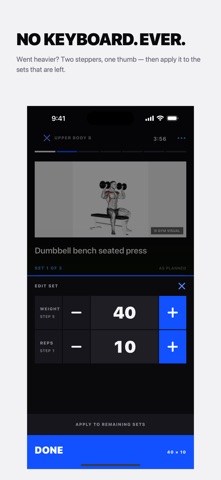 Adviser: Gym Workout Log Screenshot 4 of 5