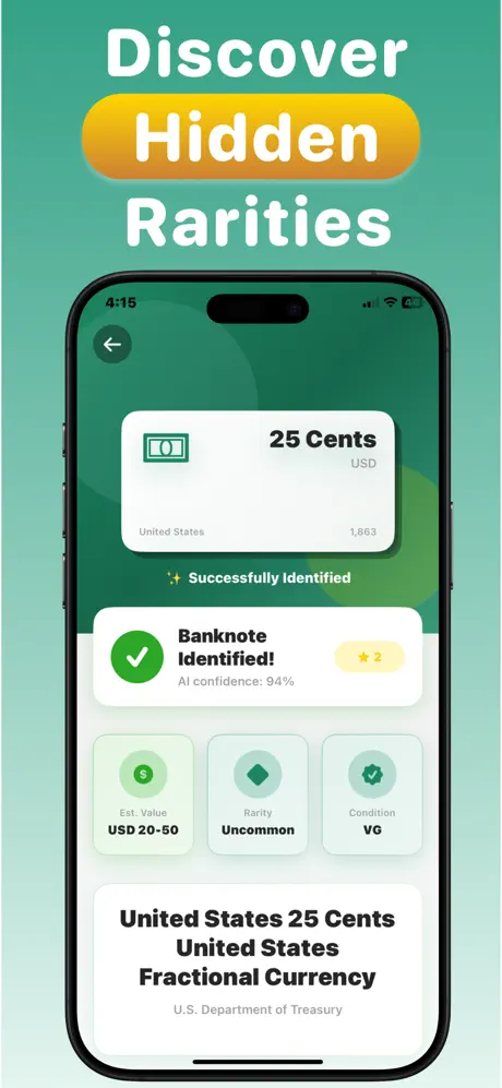 Rare Money: Bill Scanner screenshot 4