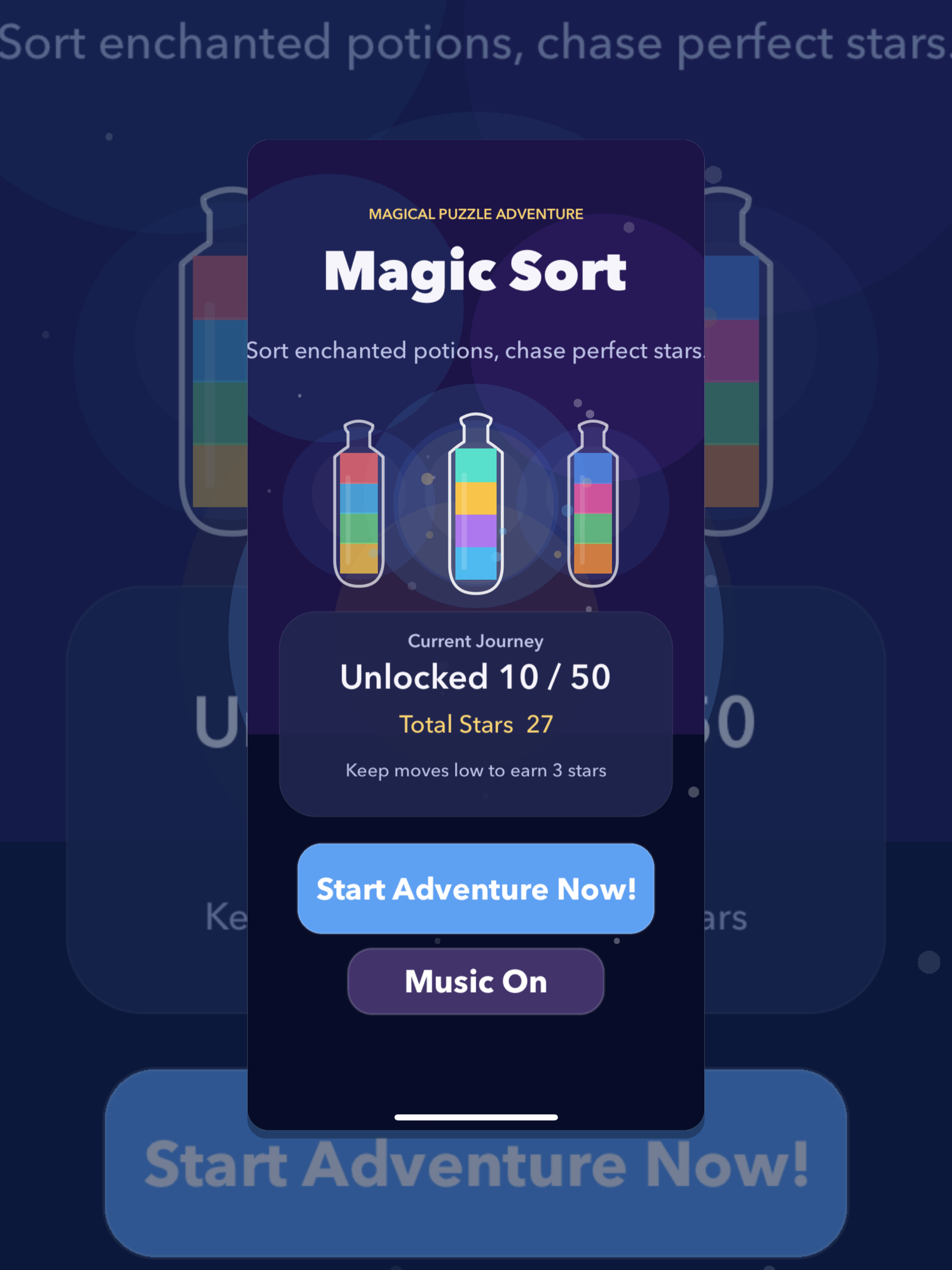 Magic Sort: Kitty Water Puzzle screenshot 8