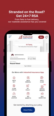 IndusInd Insurance Screenshot 3 of 9
