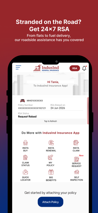 IndusInd Insurance Screenshot 3 of 9