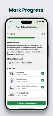 RehabLex Patient screenshot