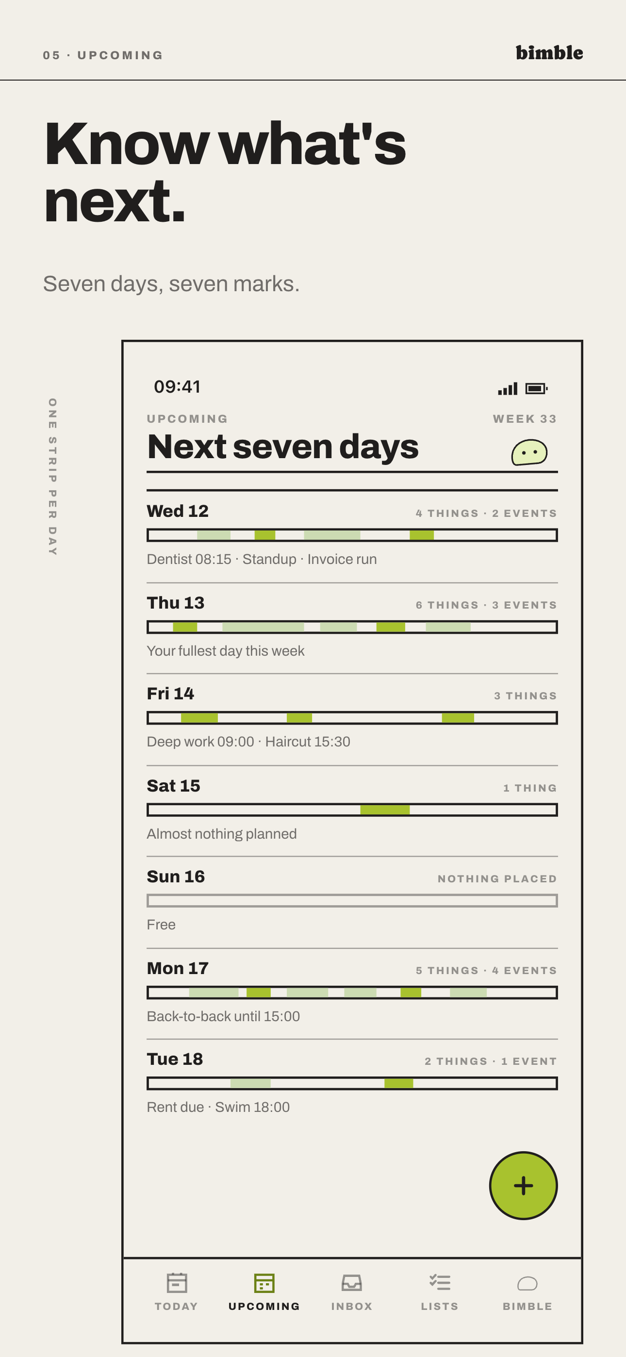 Bimble: Daily Planner & ToDo screenshot 3