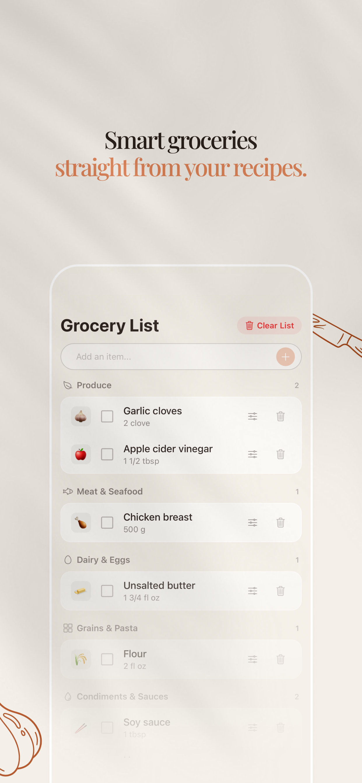 Tasto: Recipe Manager screenshot 4