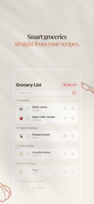 Tasto: Recipe Manager screenshot
