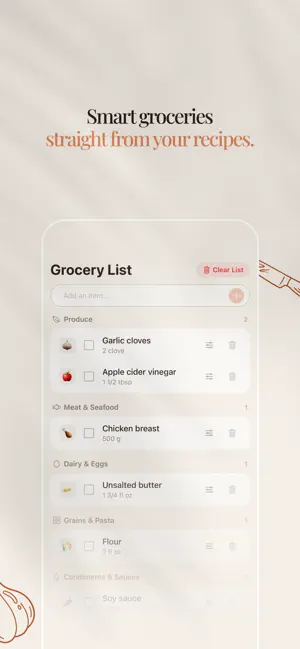 Tasto: Recipe Manager iPhone screenshot 3