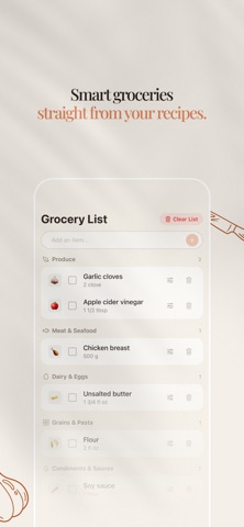 Tasto: Recipe Manager screenshot