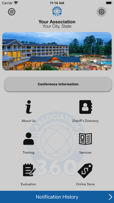 Association 360 Screenshot