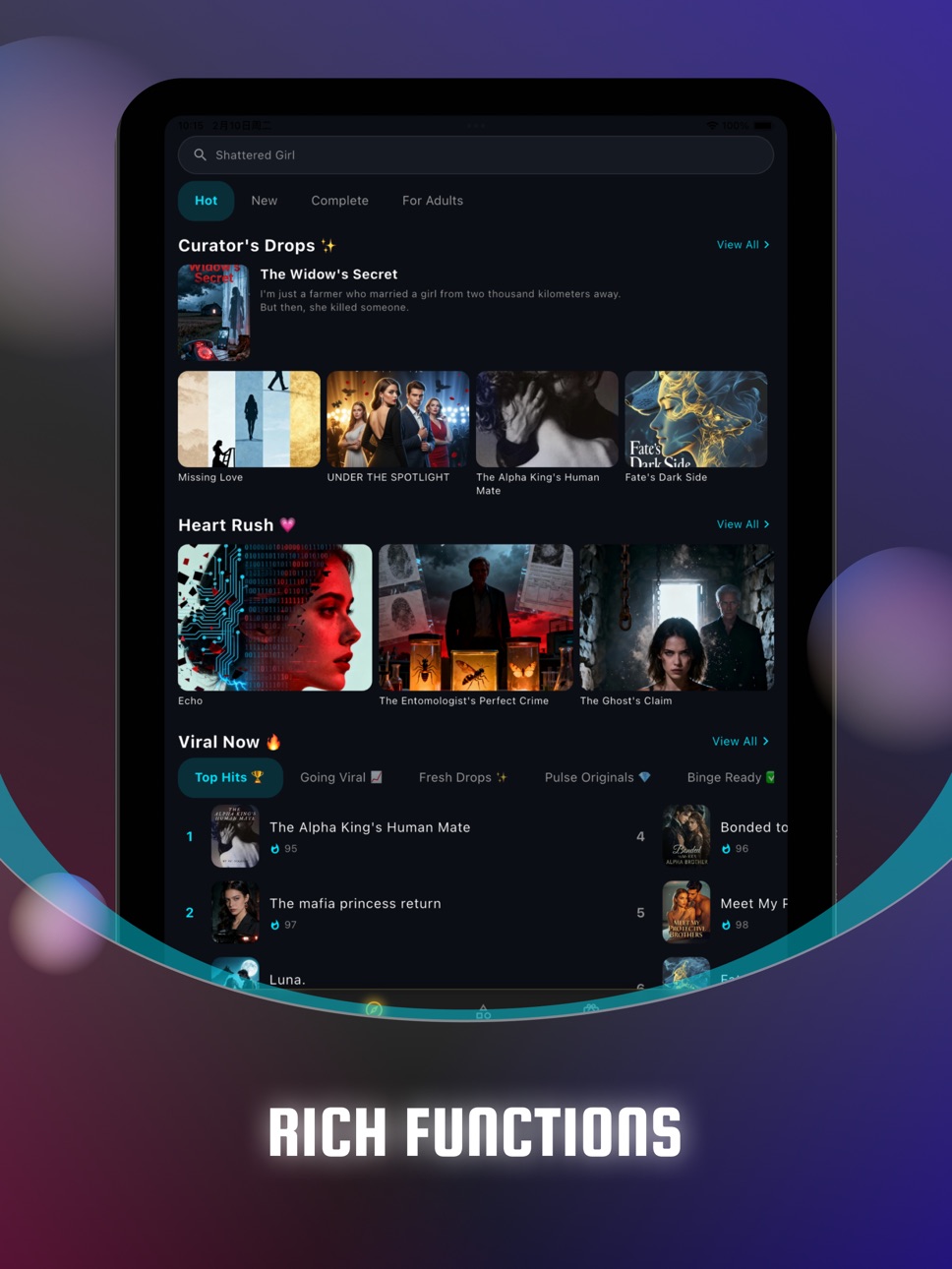 iPad screenshot