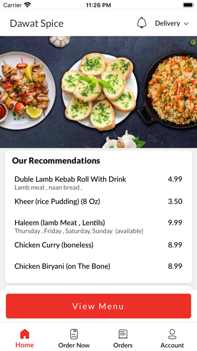 Dawat Spice Screenshot