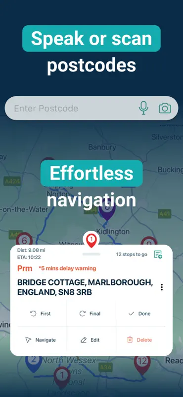 Delm8 Route Planner UK & Maps screenshot 7 of 10