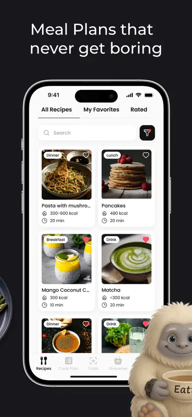 Eatty: Healthy Cooking Recipes screenshot 2