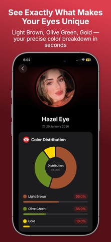 Eye Color Identifier - Trueye iPhone screenshot