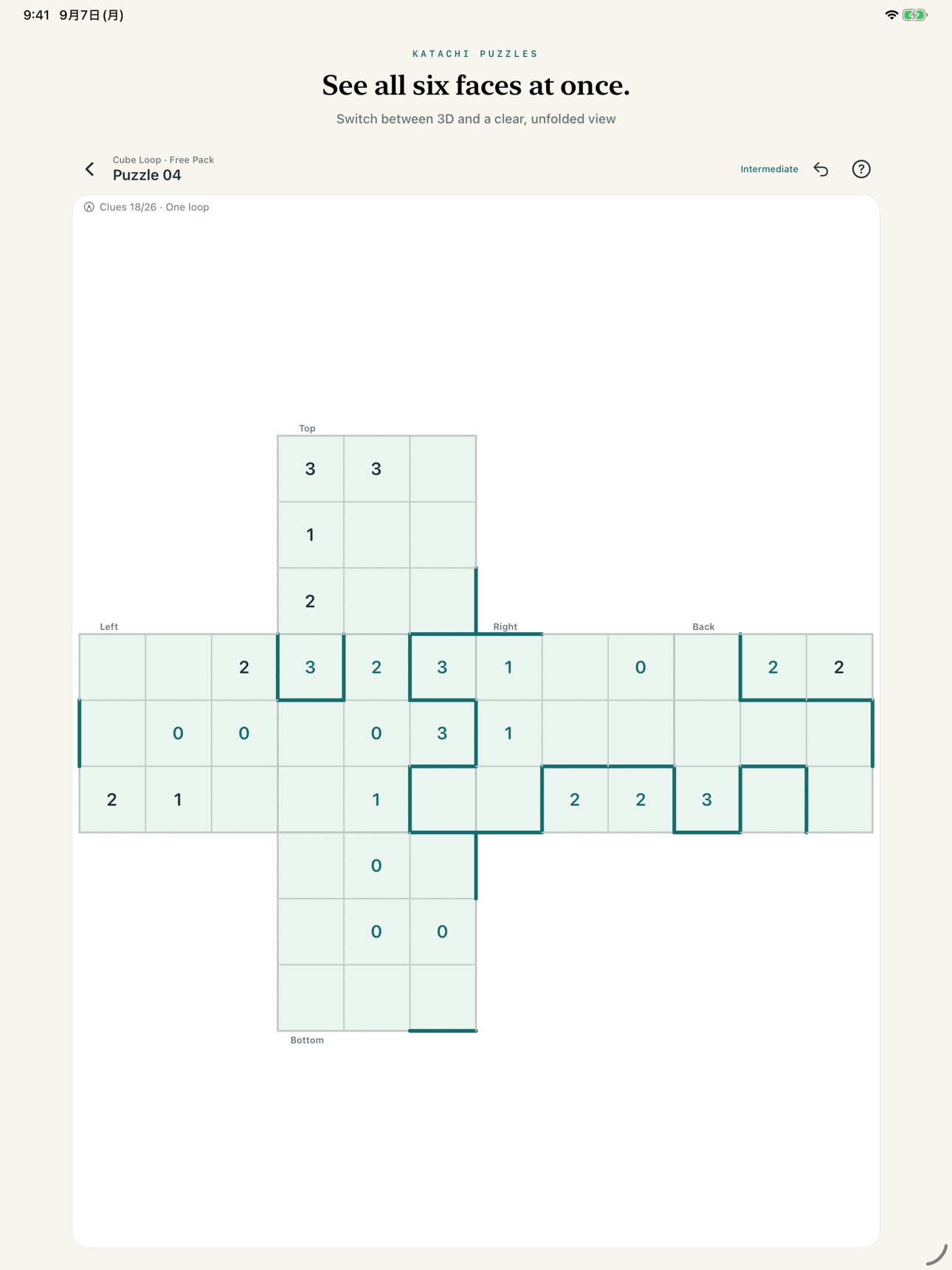 Screenshot 8 of Katachi Puzzles