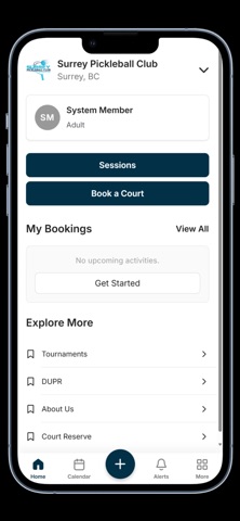 Surrey Pickleball Club screenshot