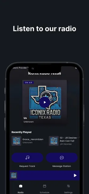 Iconix Radio Texas screenshot 1